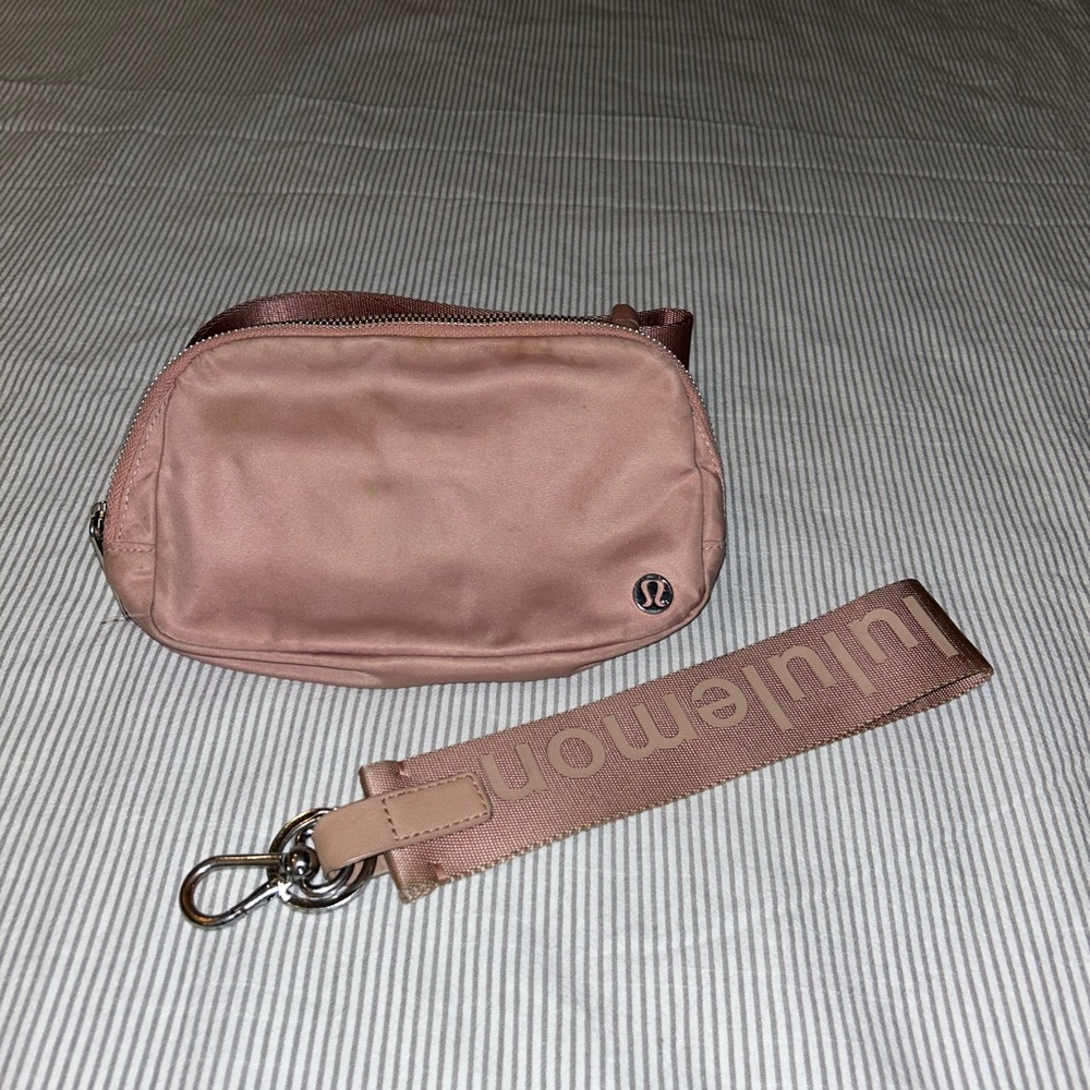Lululemon Belt Bag + Never Lost Keychain